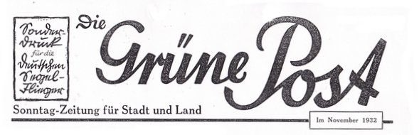 Grüne Post (9wzr)