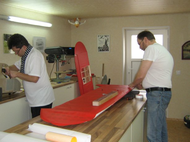 Piper J3 Reparatur (8)